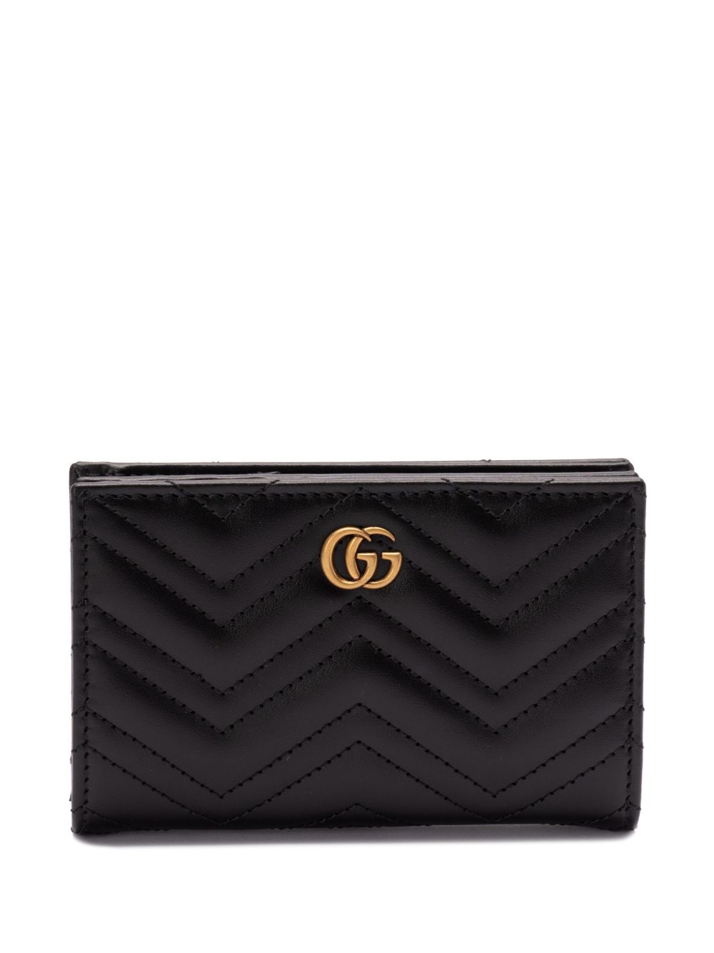 Gucci GG Marmont 钱包 - 黑色