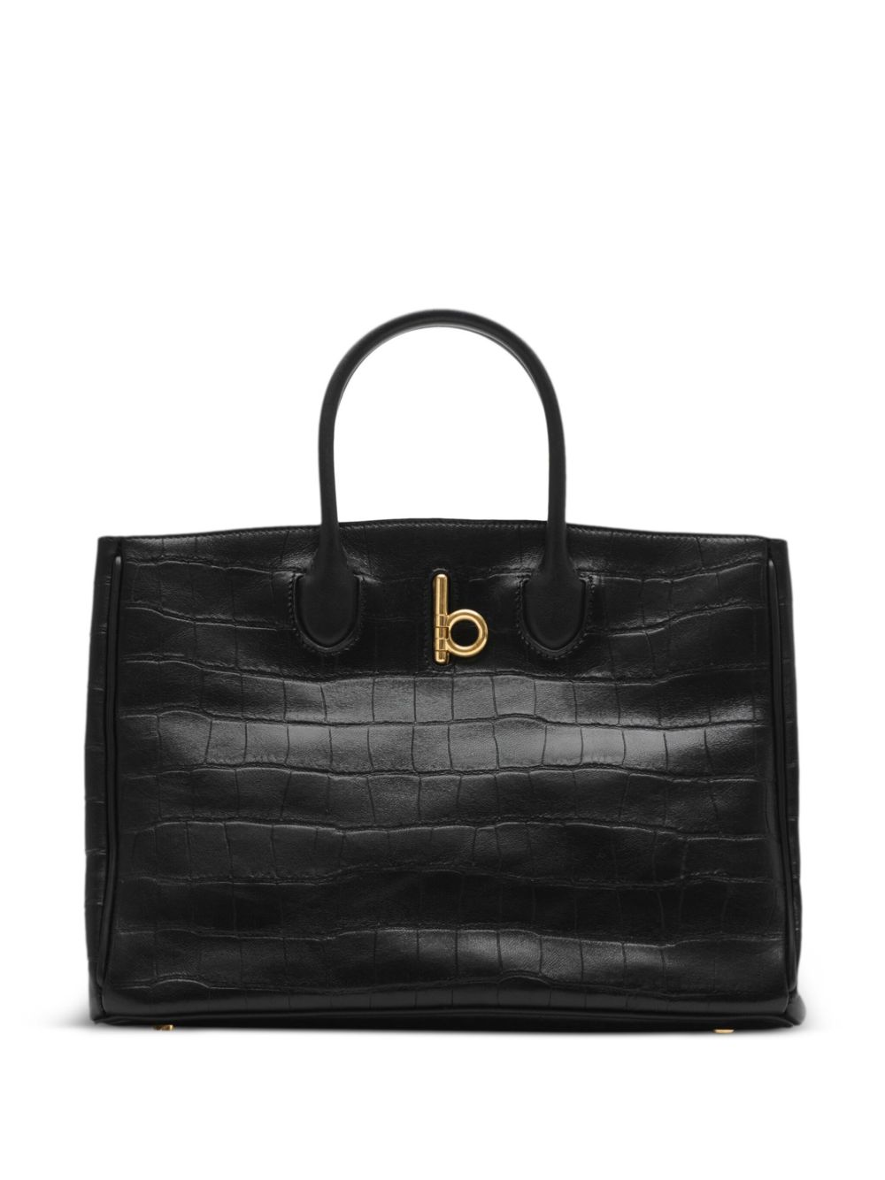 Burberry Rocking Horse 小号手提包 - 黑色