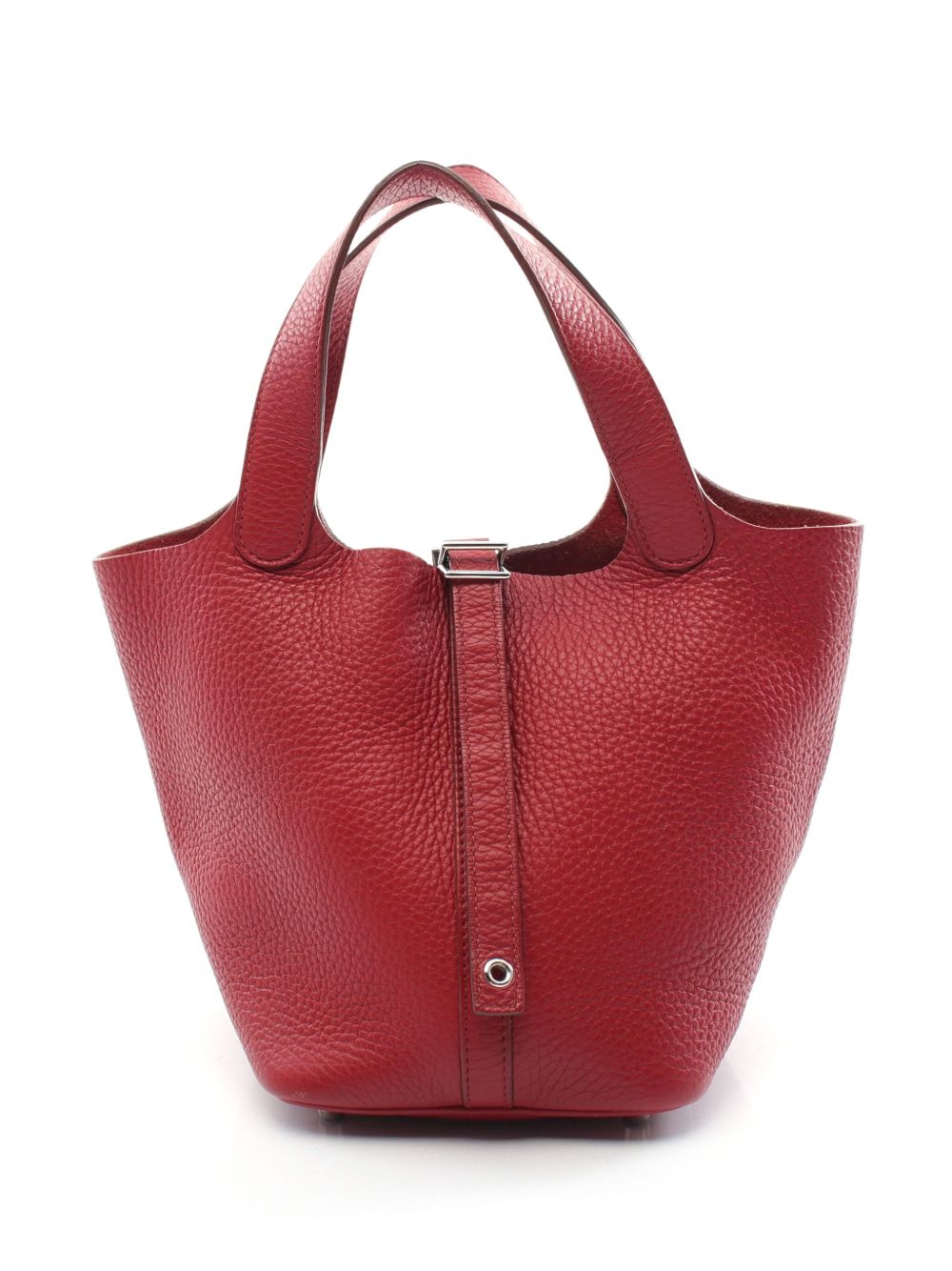 Hermès Pre-Owned Picotin Lock PM 手提包（2014年典藏款） - 红色