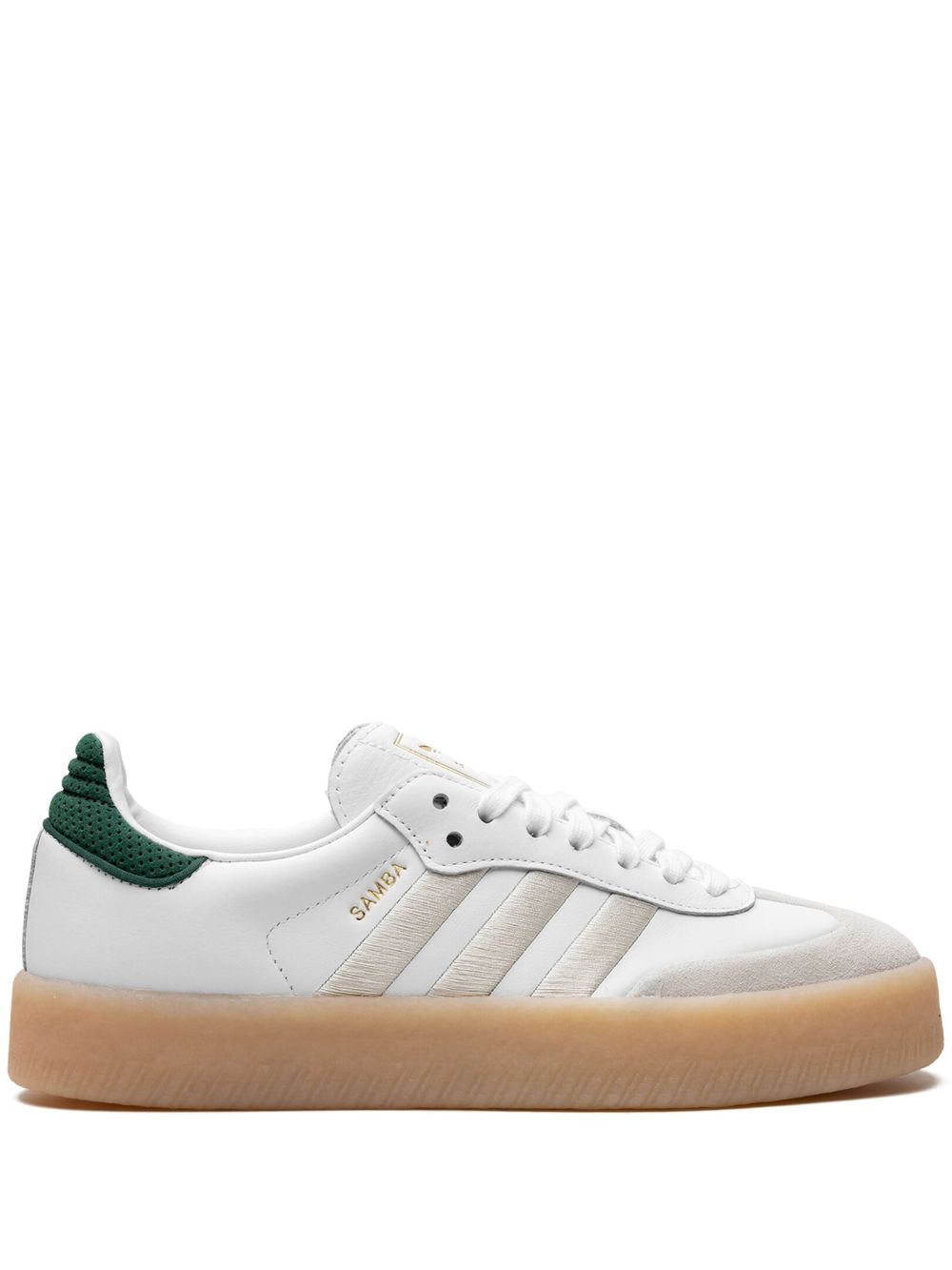 adidas Sambae White/Green/Gum 运动鞋 - 白色