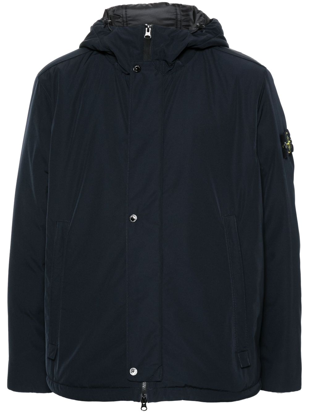 Stone Island 罗盘徽章夹克 - 蓝色