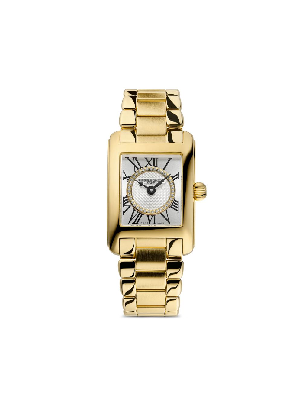Frederique Constant Classics Carrée Ladies 23 毫米腕表 - 白色