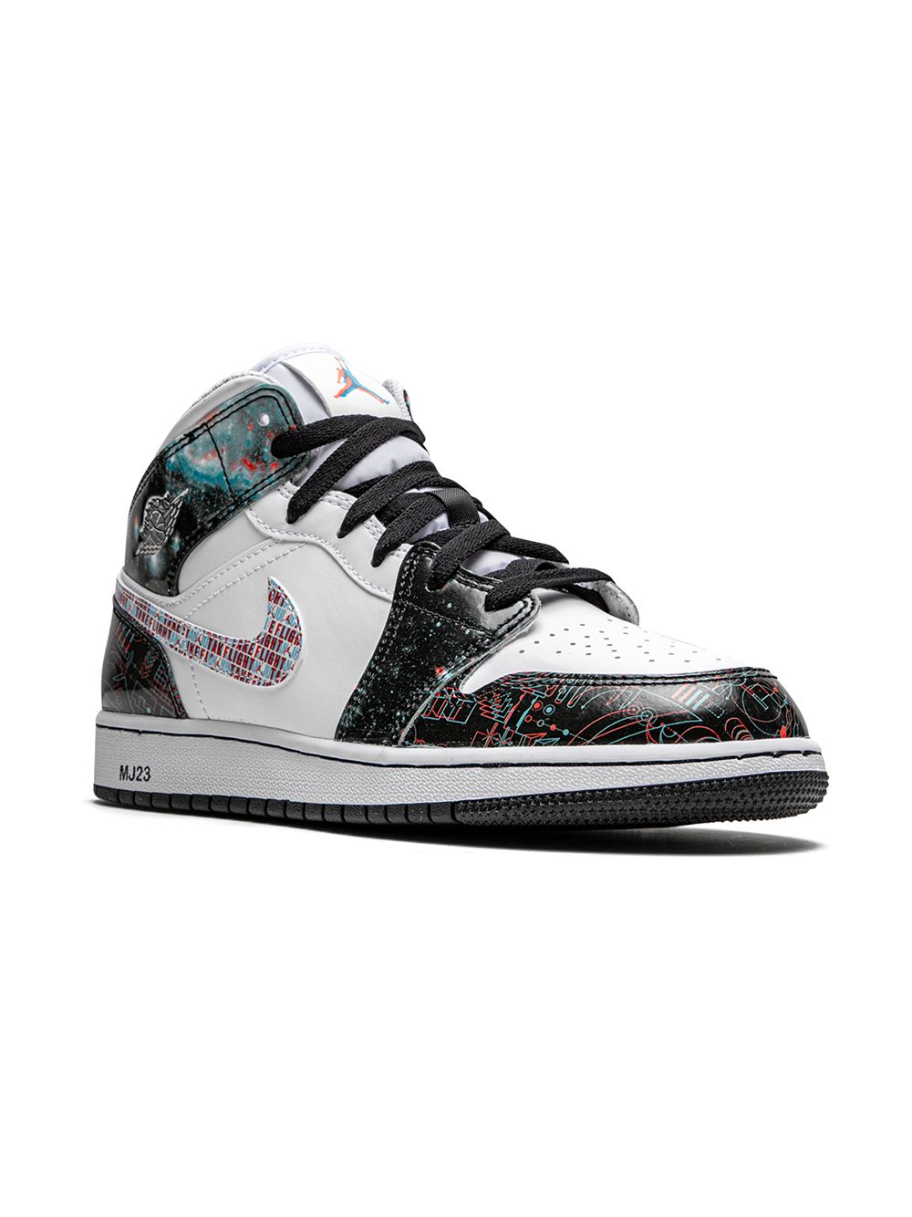 Jordan Kids Air Jordan 1 Mid SE (GS) 板鞋 - 白色