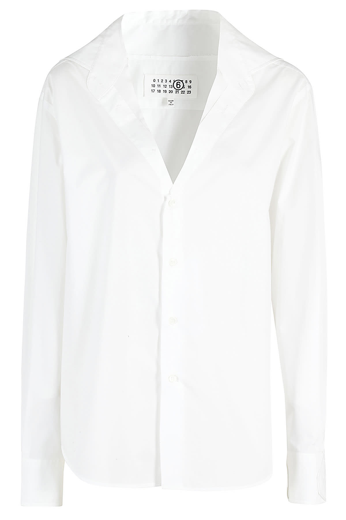 MM6 Maison Margiela V领衬衫