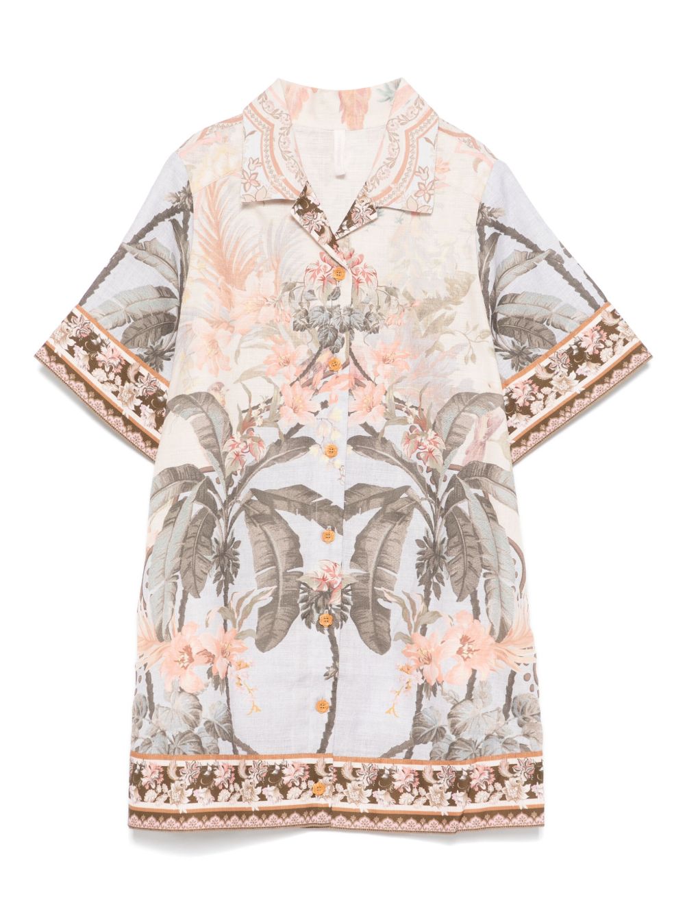 ZIMMERMANN Kids Wylie 连衣裙 - 中性色