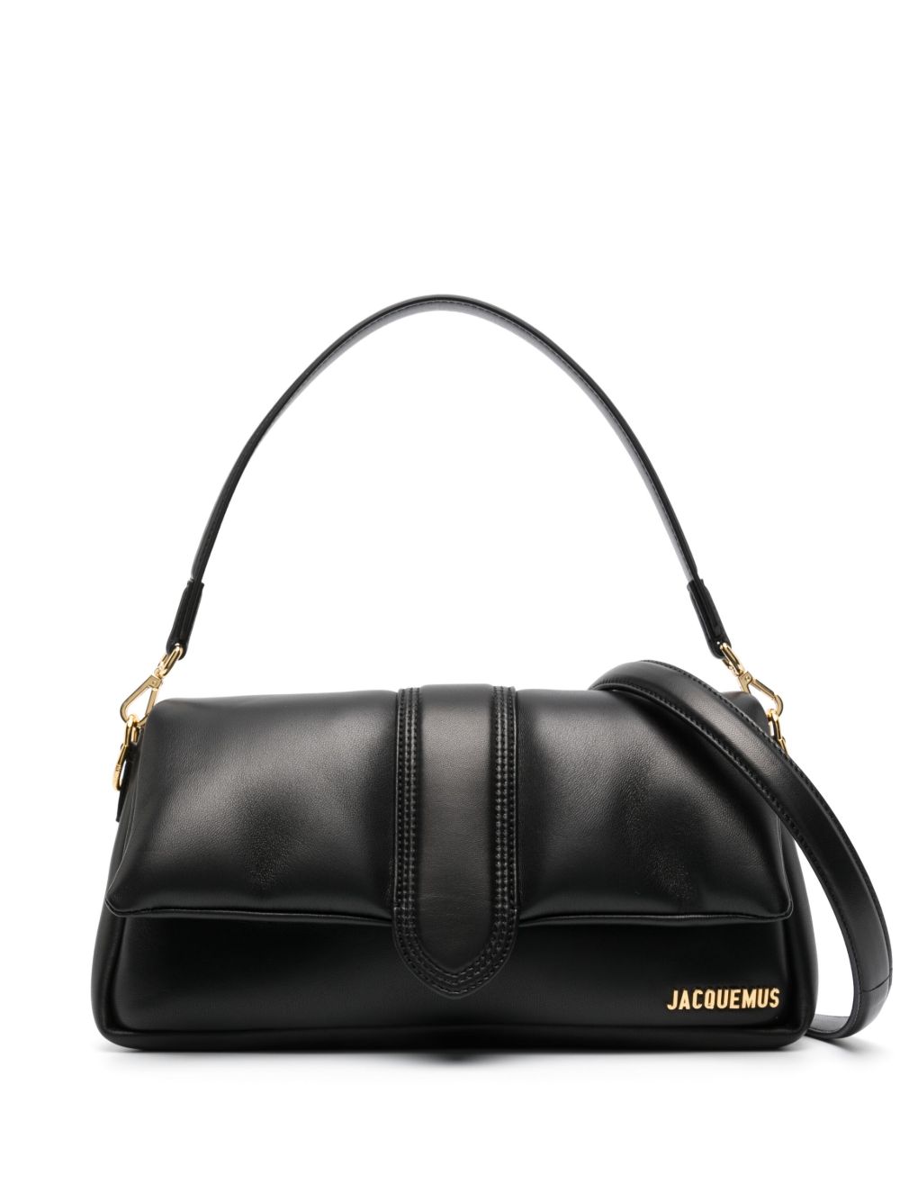 Jacquemus Le Bambimou 皮质单肩包 - 黑色