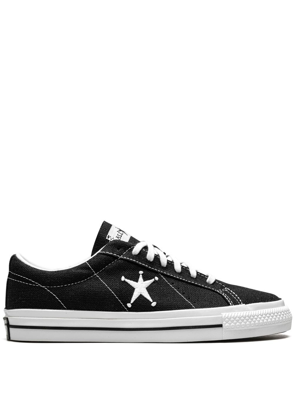Converse x Stussy One Star Ox Low 运动鞋 - 黑色