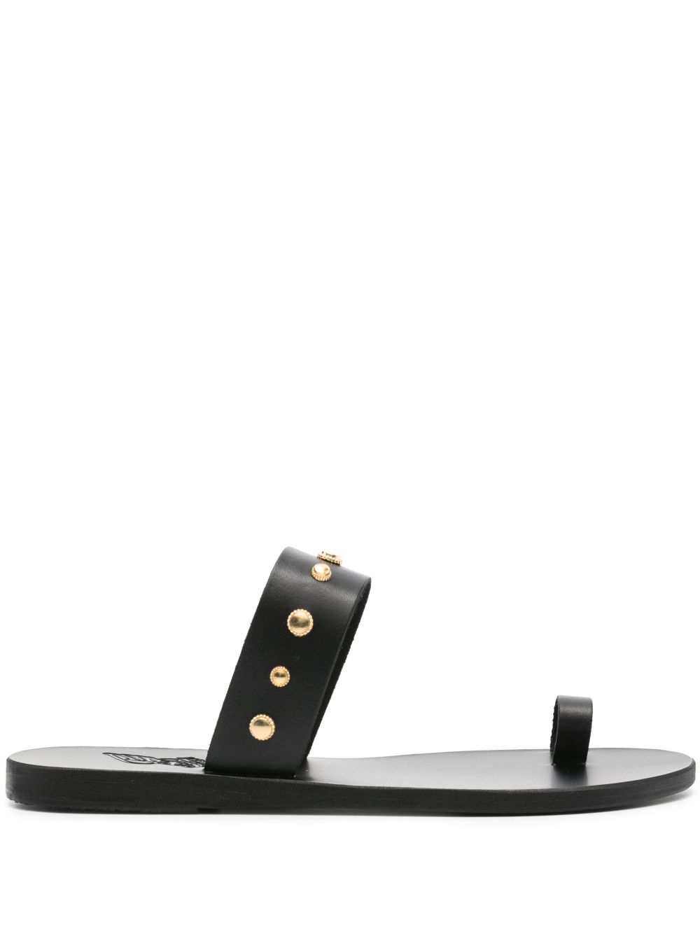Ancient Greek Sandals Thalia Bee 趾环带凉鞋 - 黑色