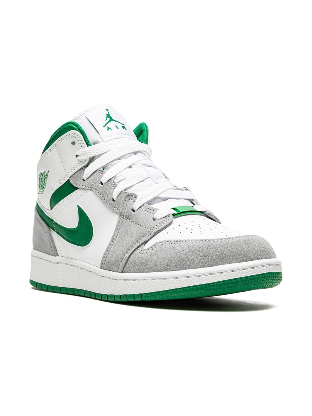 Jordan Kids Air Jordan 1 Mid SE 板鞋 - 灰色