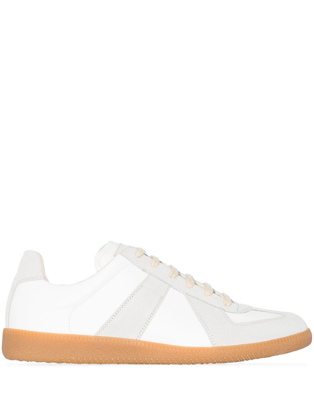 Maison Margiela Replica 低帮皮质运动鞋 - 白色