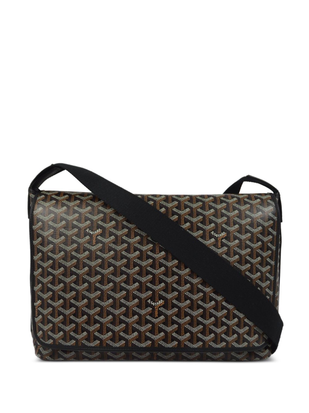 Goyard Pre-Owned Capetien MM 斜挎包（1990-2000年典藏款） - 黑色