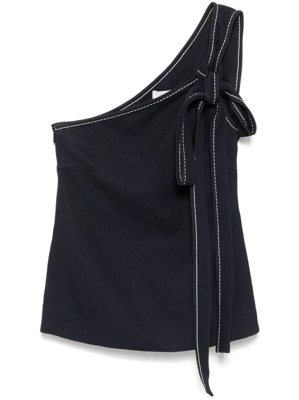 Chloé Pre-Owned 单肩上衣（2016年典藏款） - 蓝色