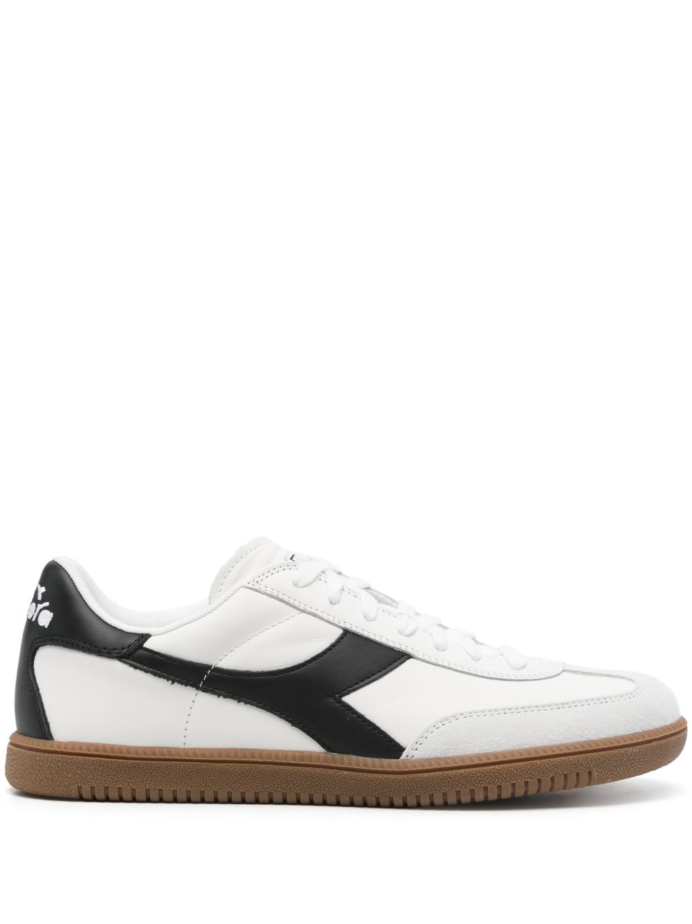 Diadora 皮质运动鞋 - 白色