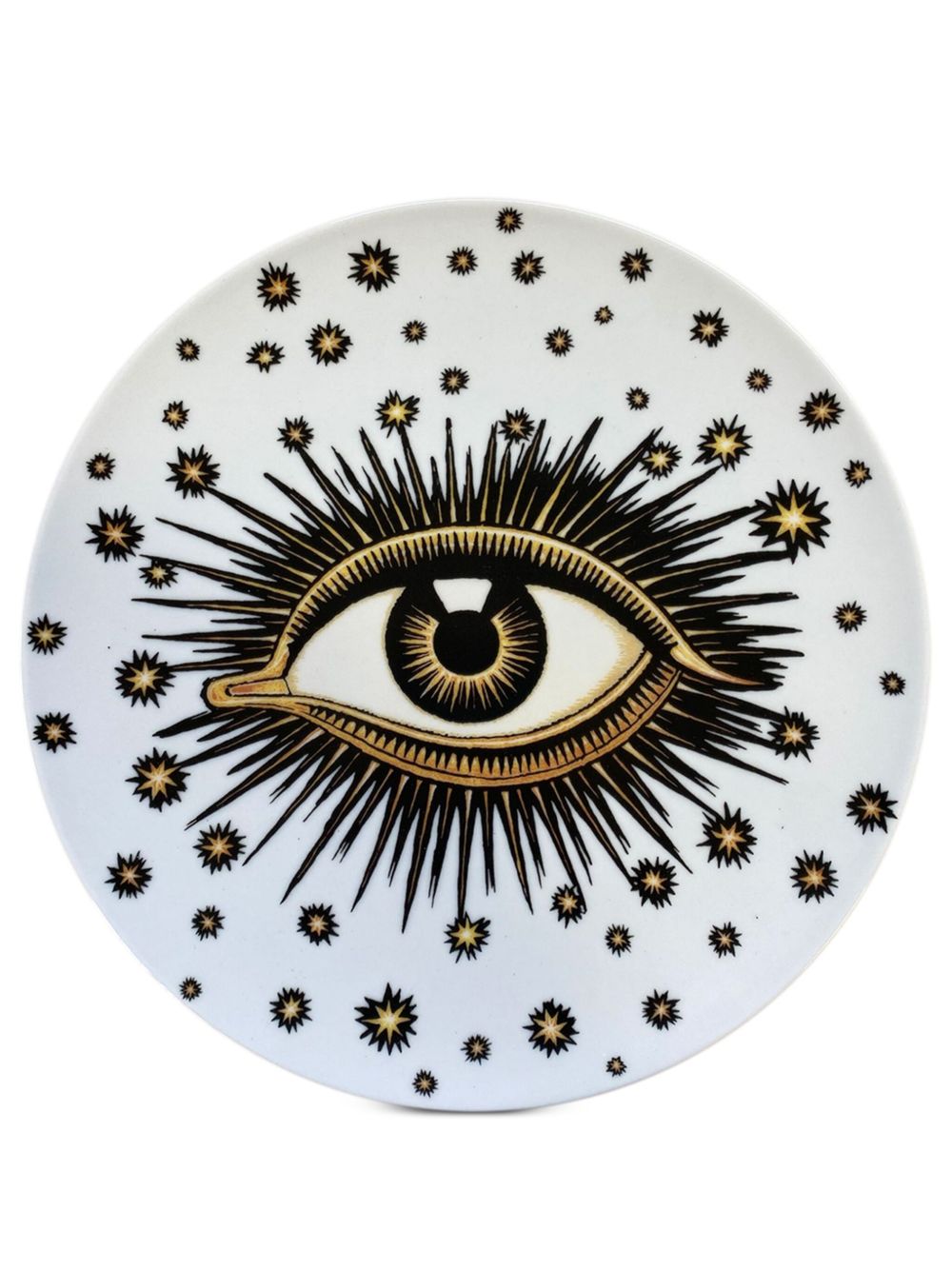 Les-Ottomans Eye 陶瓷餐盘（27厘米） - 白色