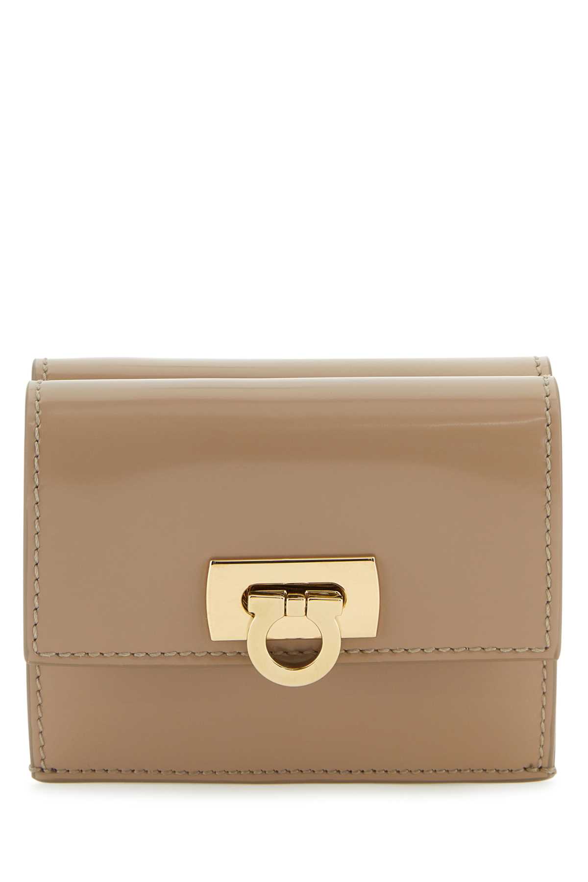 Ferragamo 米色皮夹