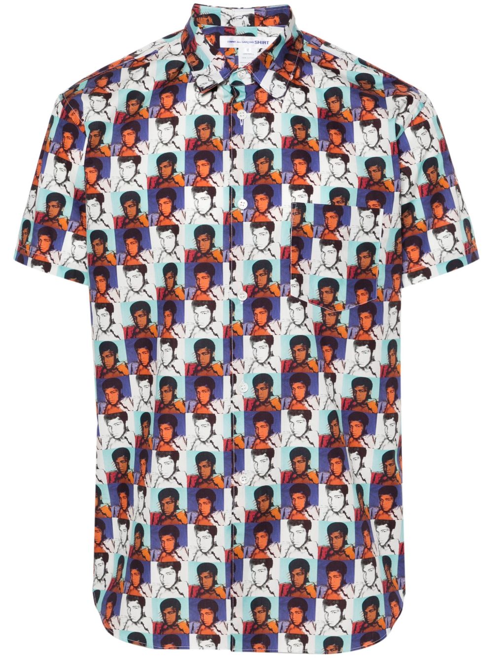 Comme Des Garçons Shirt x Andy Warhol 棉衬衫 - 白色