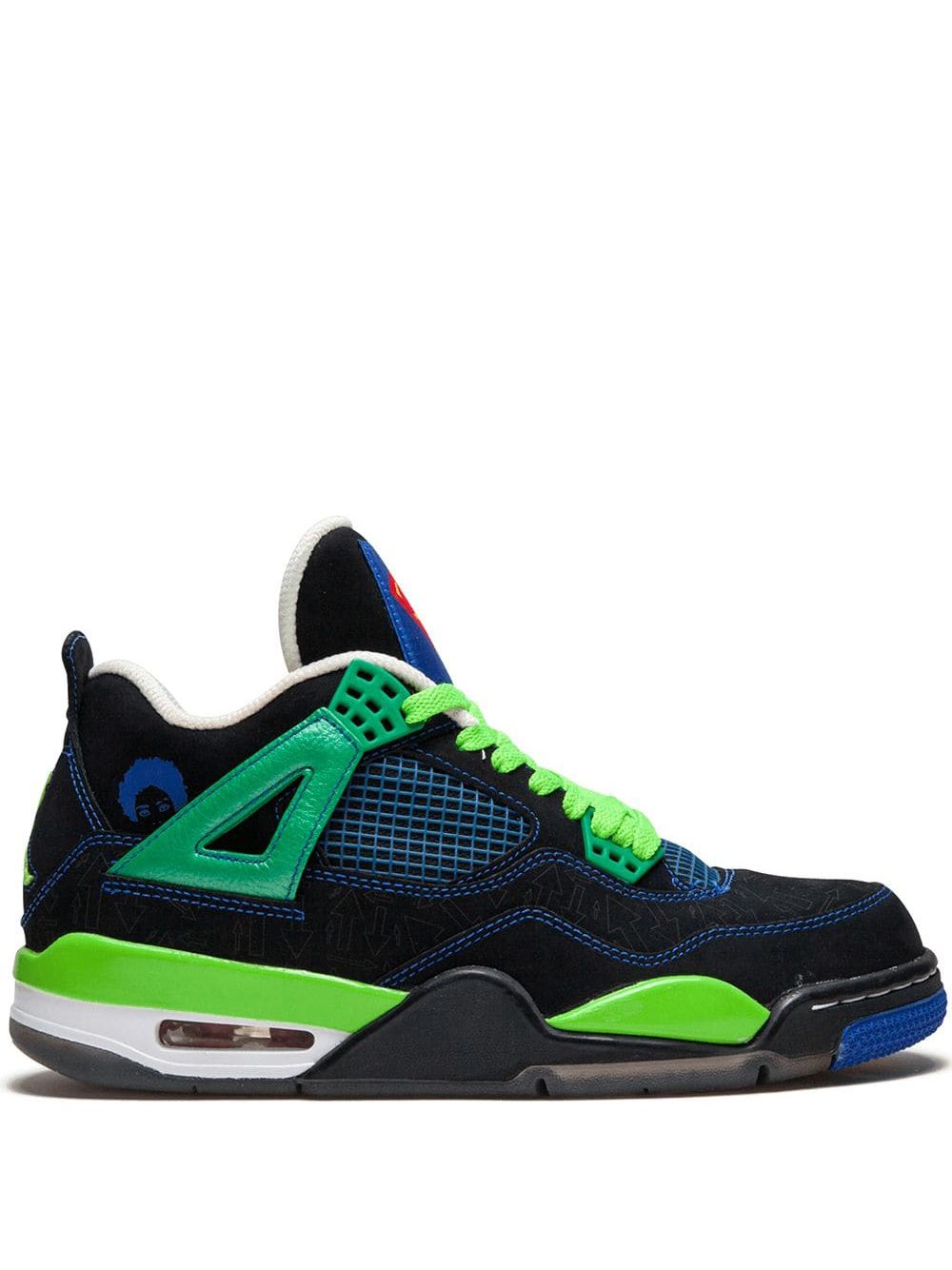 Jordan Air Jordan 4 Superman Retro运动鞋 - 黑色
