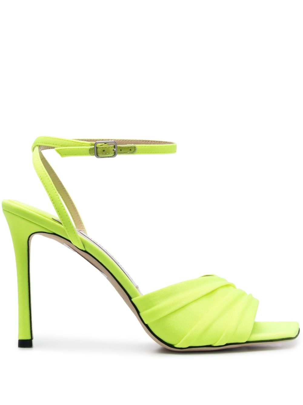 Jimmy Choo Basil 高跟凉鞋 - 绿色
