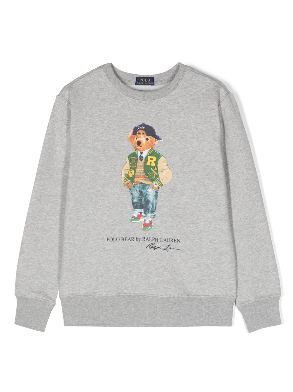 POLO RALPH LAUREN KIDS Polo Bear 卫衣 - 灰色