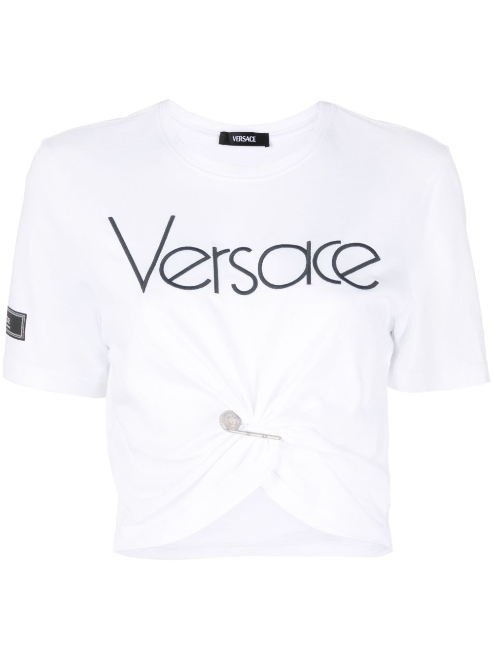 Versace Safety Pin 1978 Re-Edition T恤 - 白色