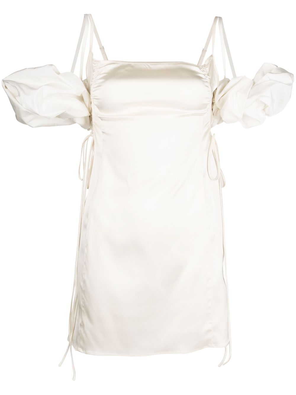 Jacquemus La mini robe Chouchou 迷你连衣裙 - 白色