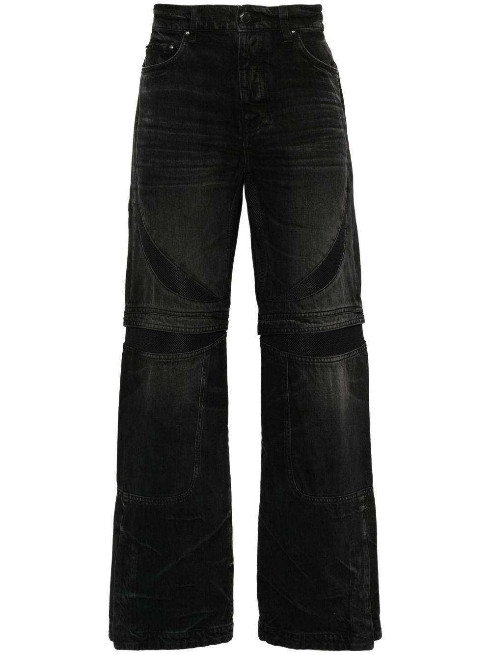 AMIRI MX-3 直筒牛仔裤 - 黑色