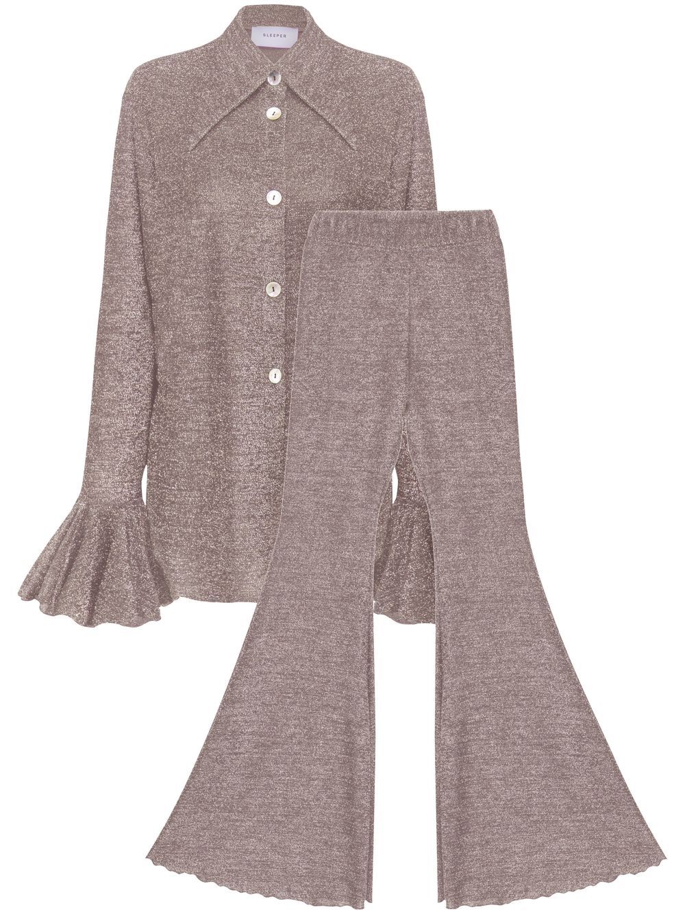 Sleeper Lurex Lounge 套装 - 灰色