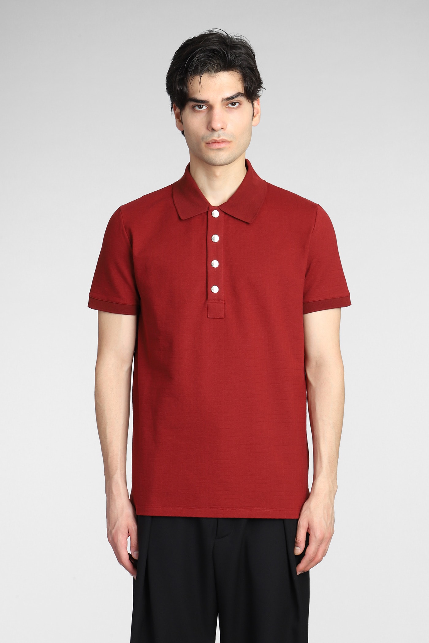 波尔多棉质Balmain Polo