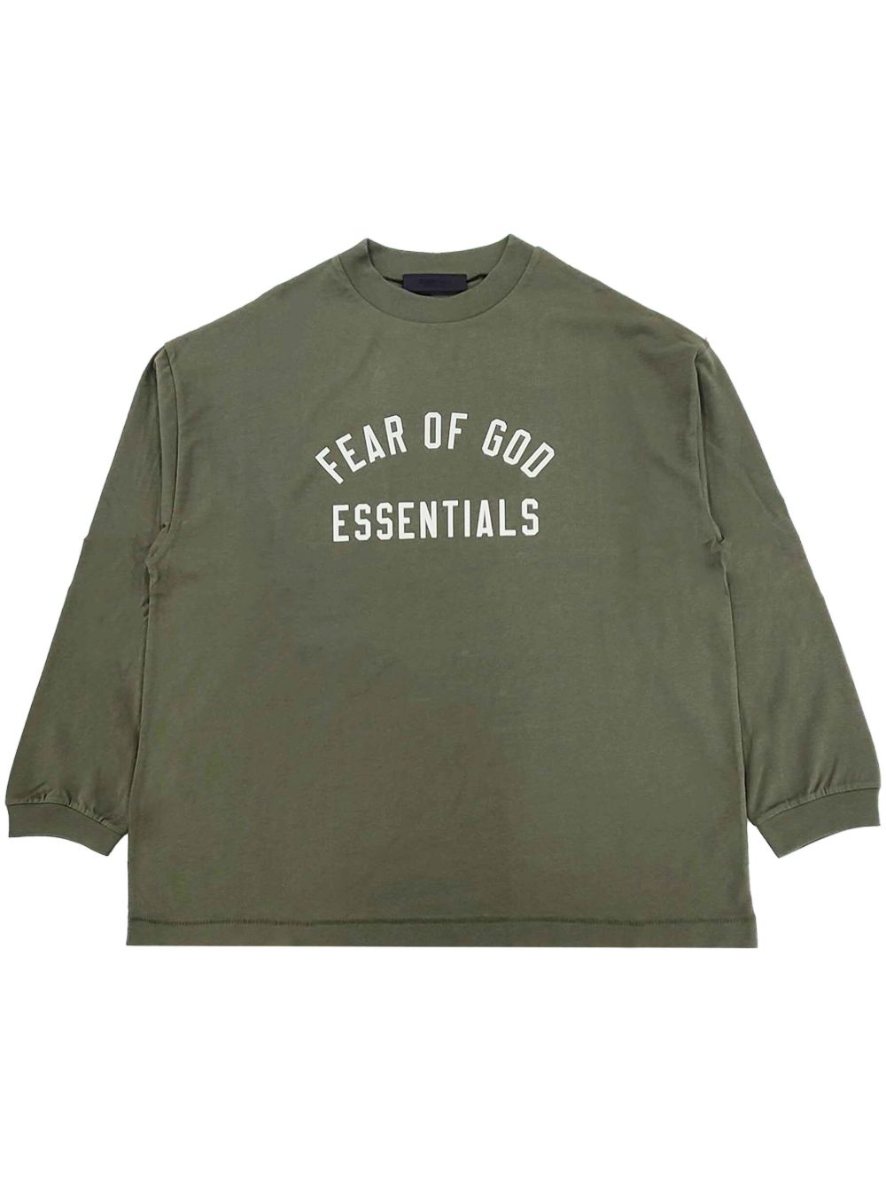 FEAR OF GOD ESSENTIALS logo T恤 - 绿色