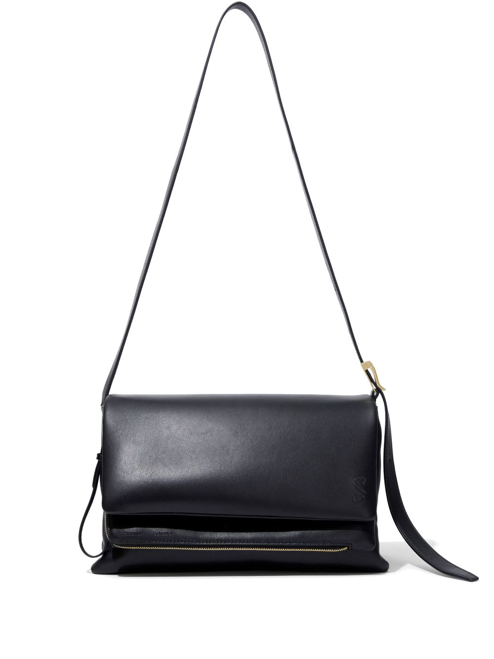 Proenza Schouler City 皮质单肩包 - 黑色