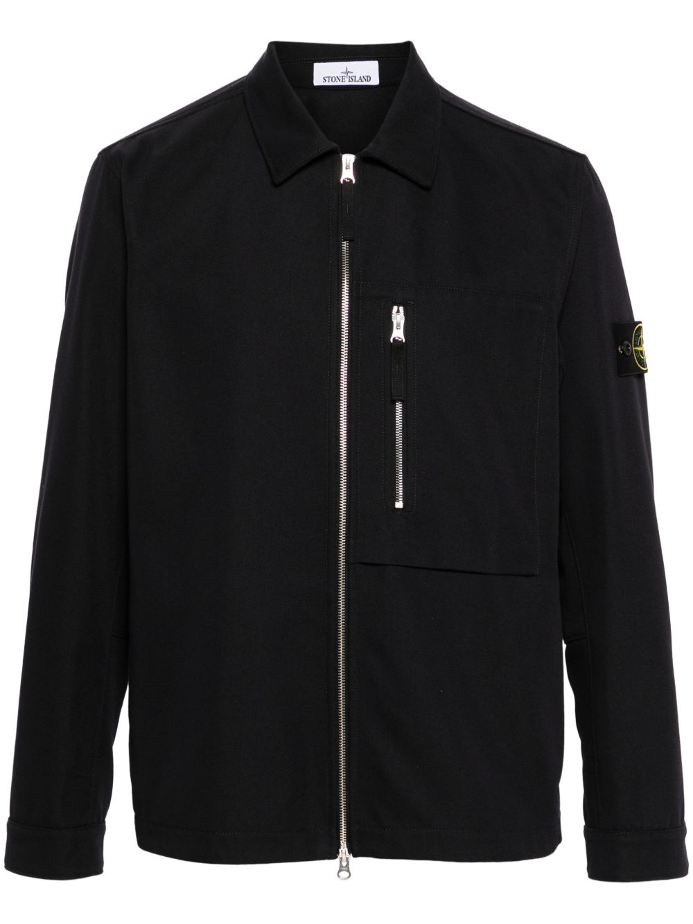 Stone Island 罗盘徽章夹克 - 蓝色