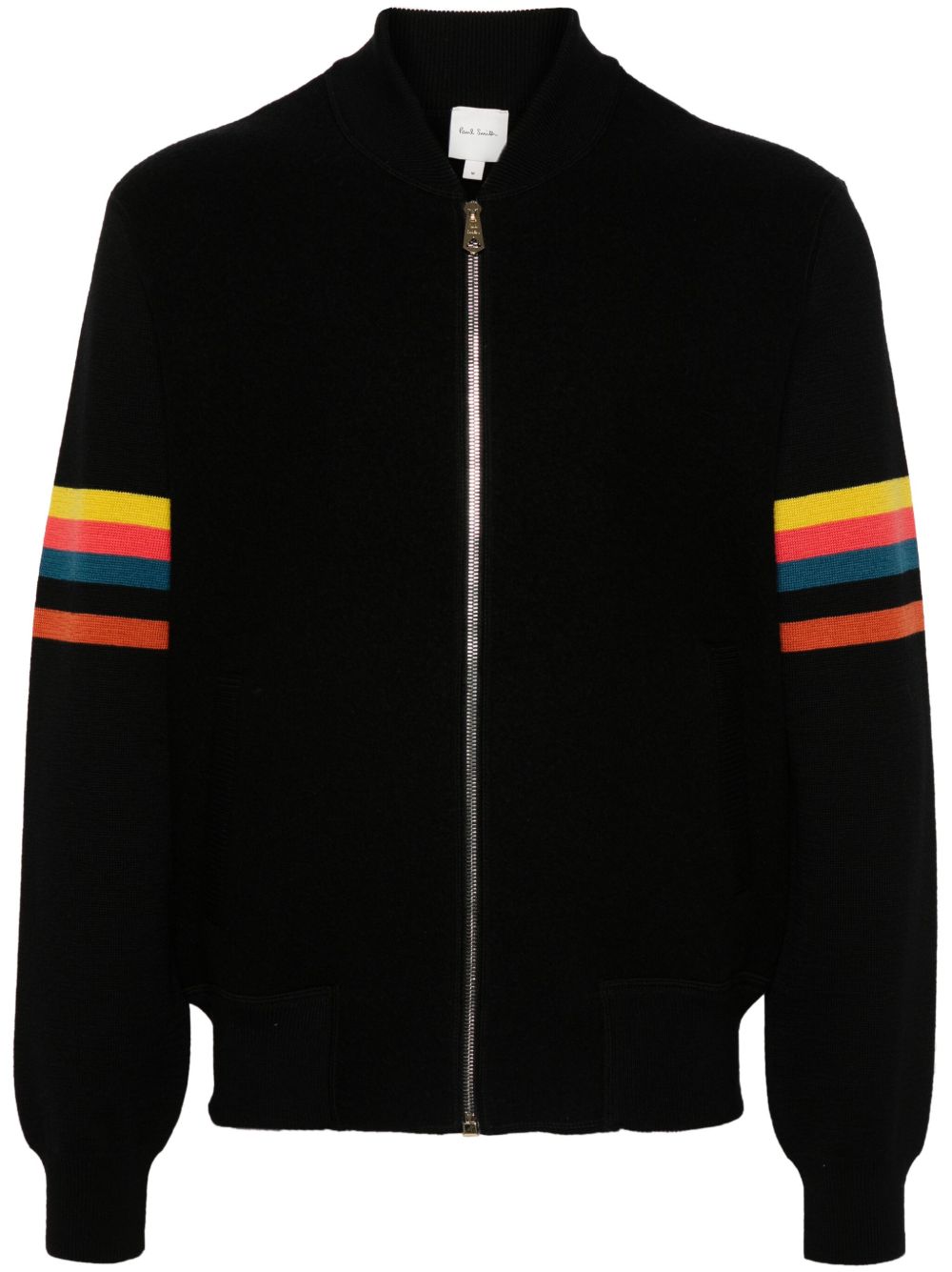 Paul Smith Artist Stripe飞行员夹克 - 黑色