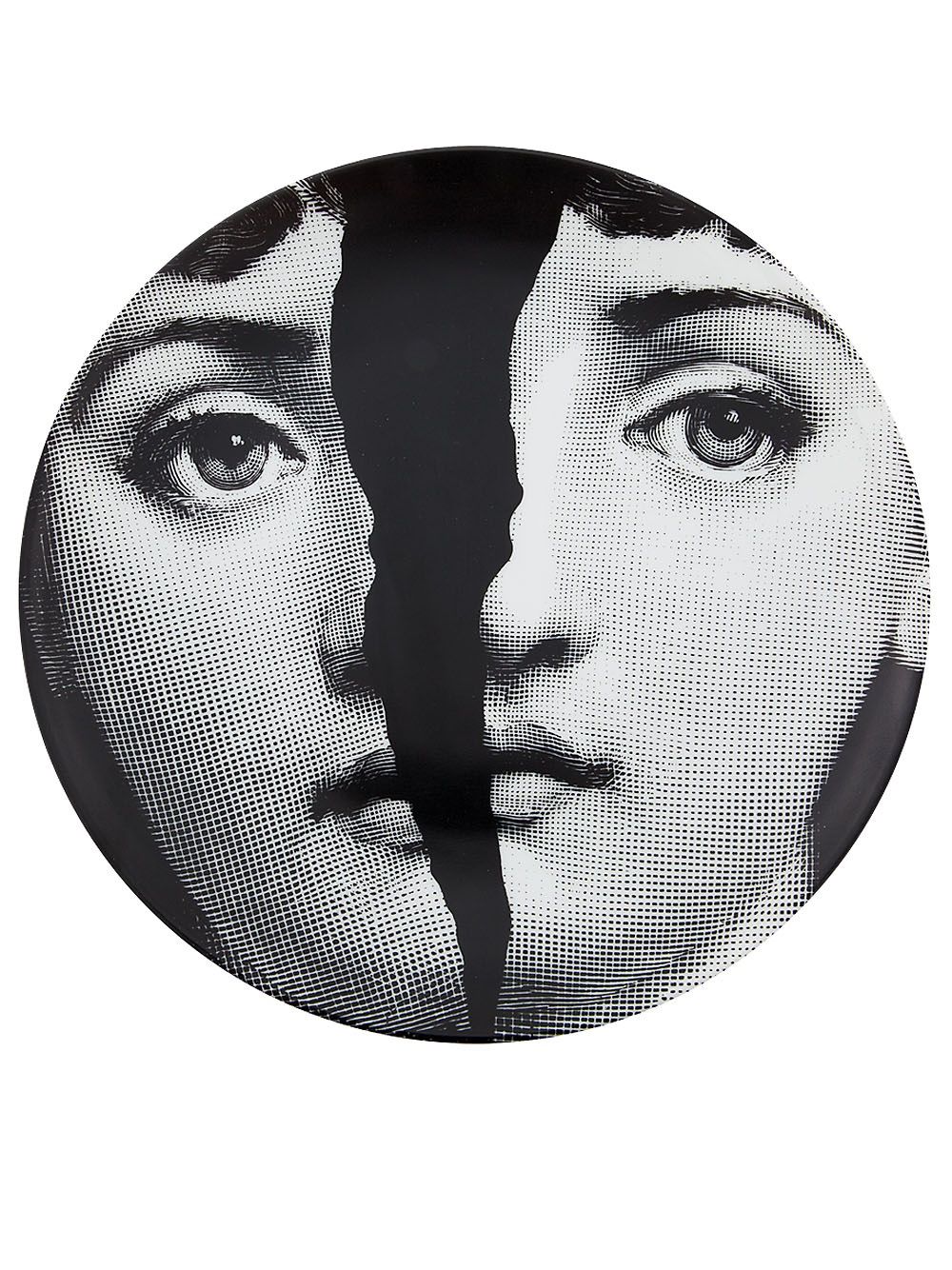 Fornasetti 盘子 - 白色