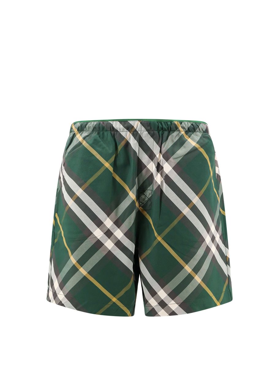 Burberry Check Motif Swim Shorts