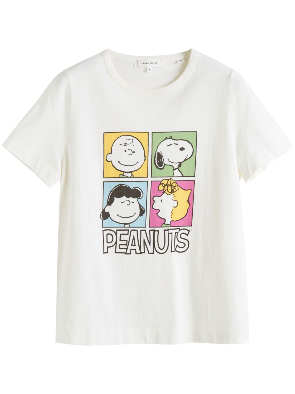 Chinti & Parker x Peanuts The Gang 印花T恤 - 白色
