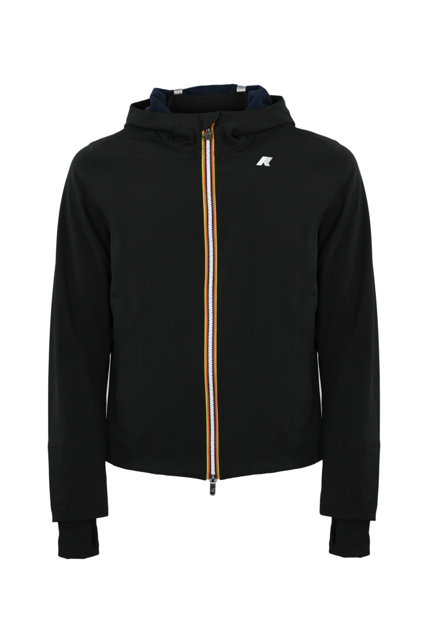 K-Way Giacca Jacko Bonded Black Jacket