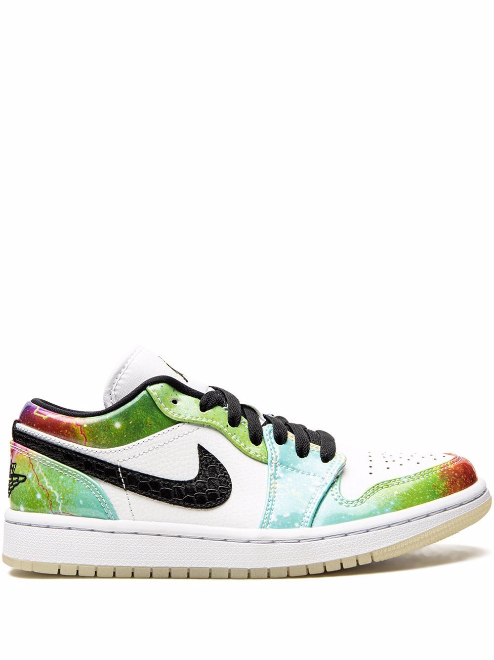 Jordan Air Jordan 1 Low Galaxy 板鞋 - 白色