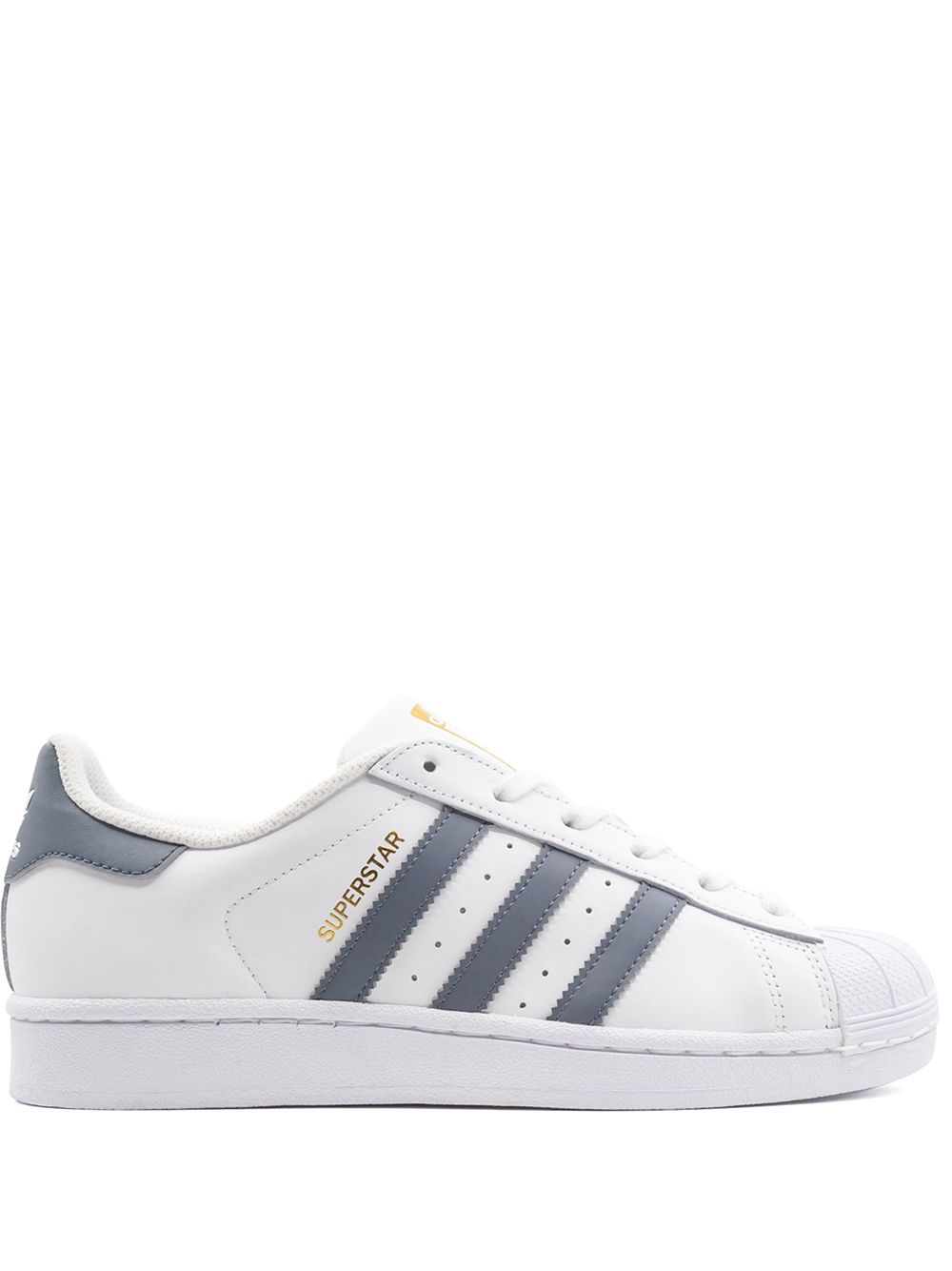 adidas Kids Superstar Foundation 板鞋 - 白色