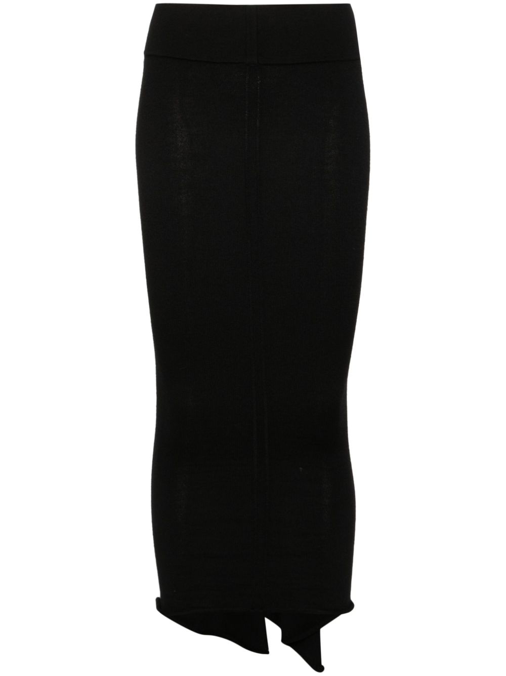 Rick Owens Porterville 贴身半身裙 - 黑色