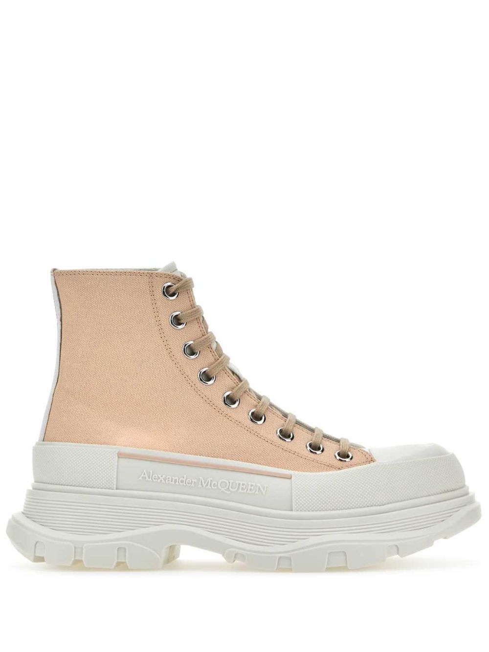 Alexander McQueen Tread Slick 高帮运动鞋 - 粉色