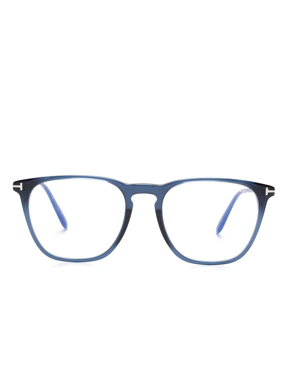 TOM FORD Eyewear Wayfarer 镜框眼镜 - 蓝色