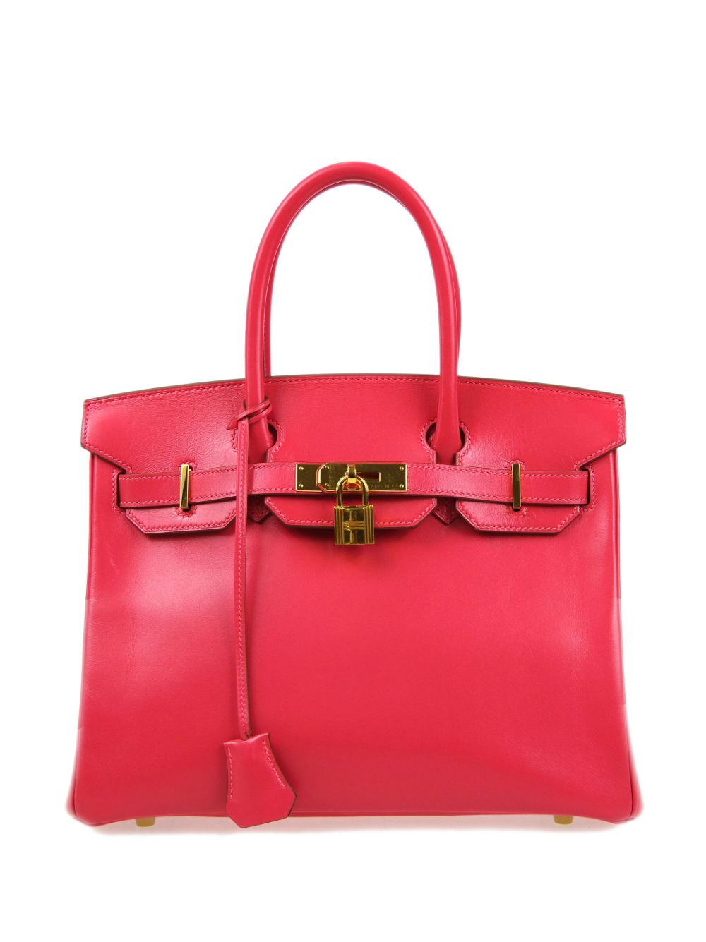 Hermès Pre-Owned Birkin 30 手提包（2017年典藏款） - 粉色