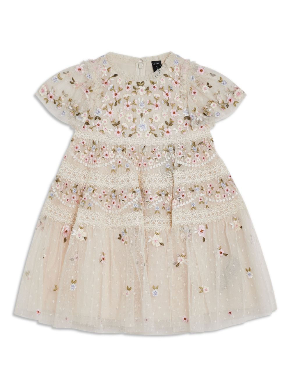 NEEDLE & THREAD KIDS Garland Ribbon 连衣裙 - 中性色