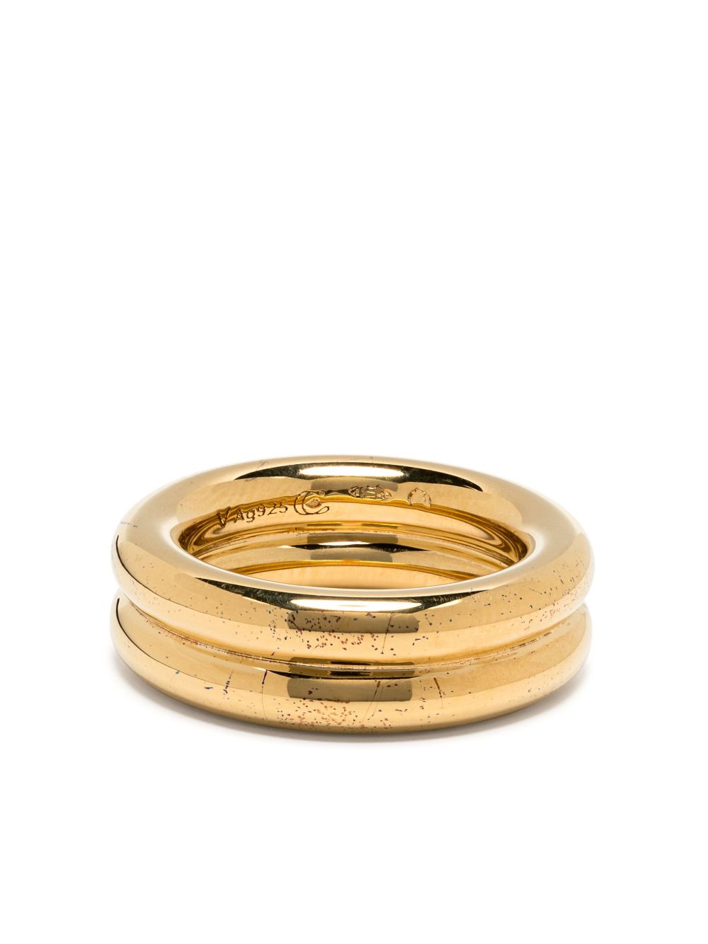 Charlotte Chesnais Double Brahma ring - 金色