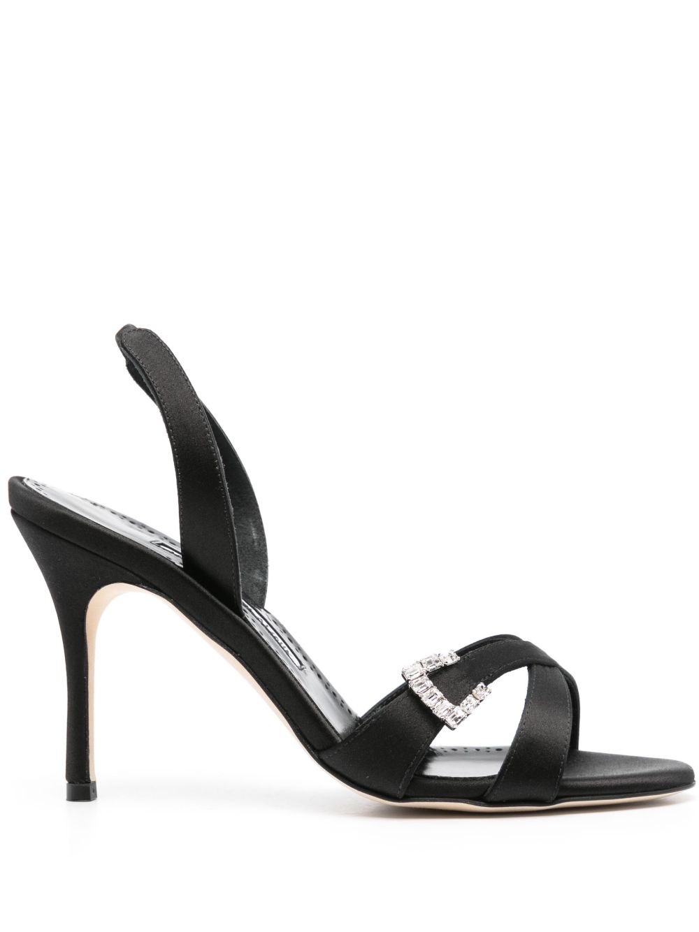 Manolo Blahnik Ramisli 高跟凉鞋 - 黑色