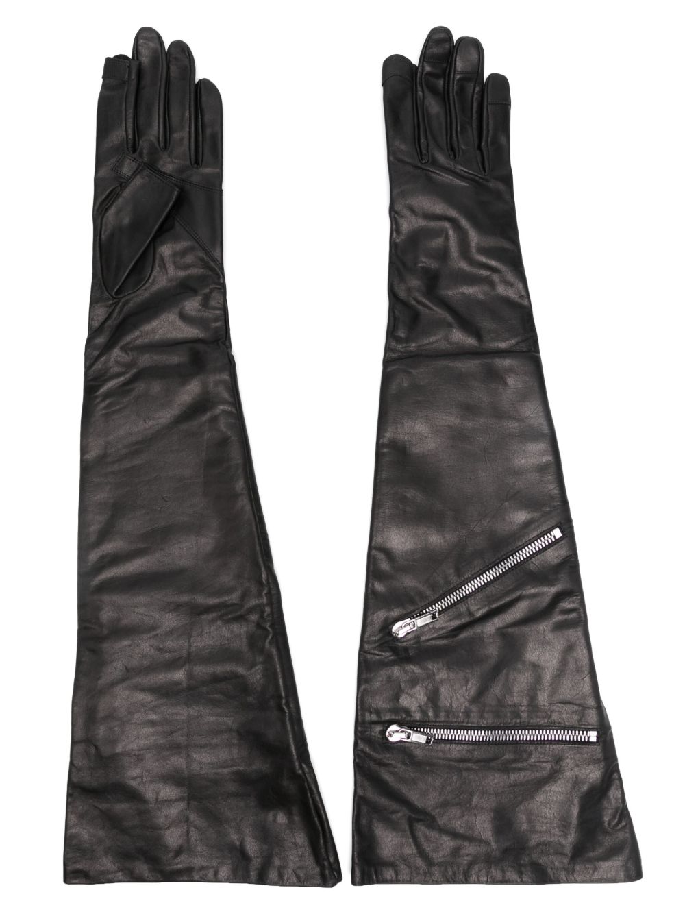 Rick Owens Gauntlets 手套 - 黑色