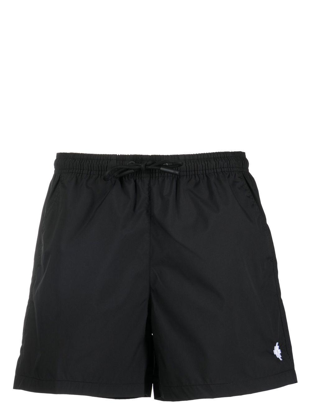 Marcelo Burlon County of Milan 及膝泳裤 - 黑色