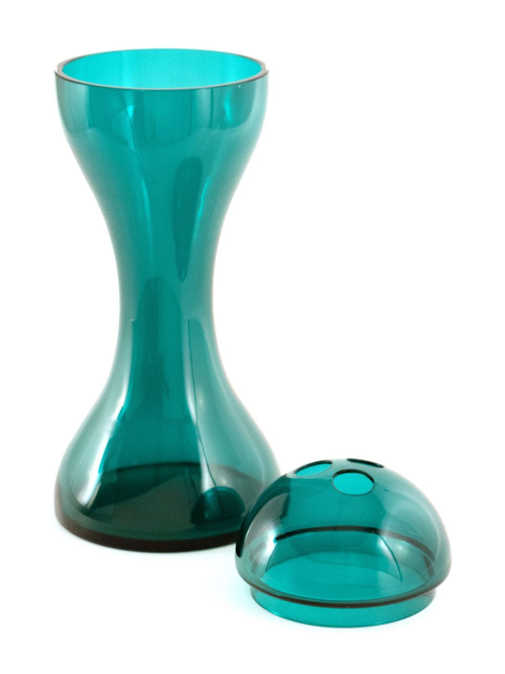 Cappellini Newson glass vase (17cm) - 绿色