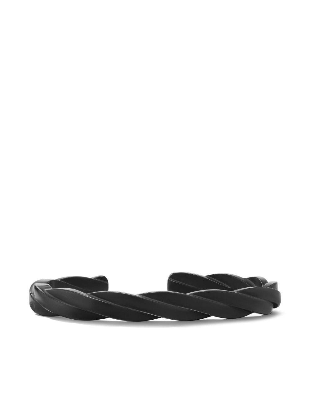 David Yurman Helios 开口式钛合金手镯 - 黑色