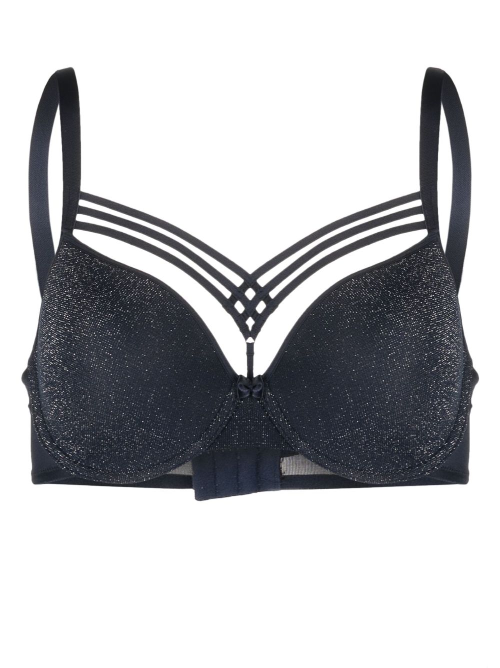 Marlies Dekkers Dame de Paris 深V领填充文胸 - 蓝色